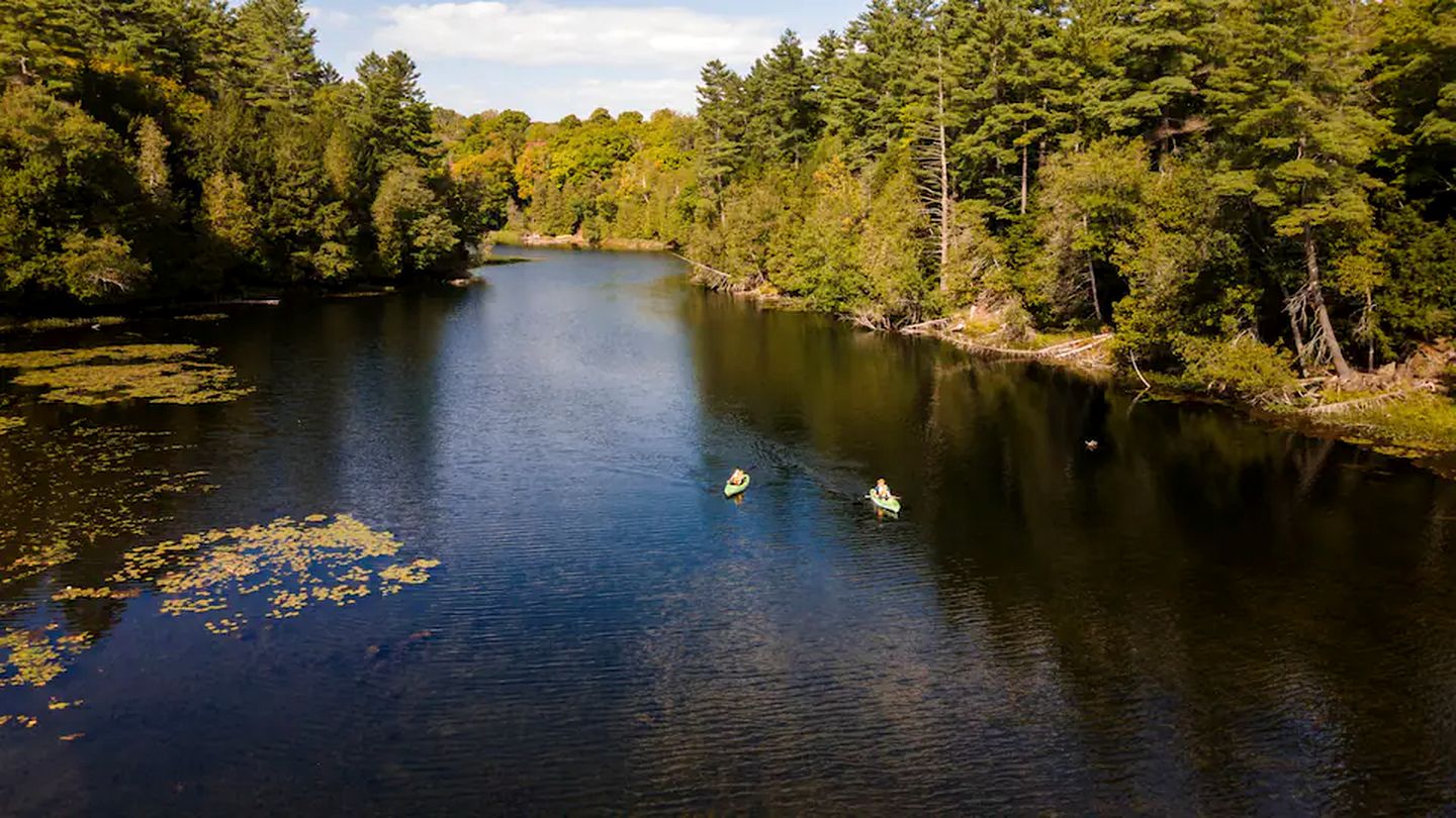 Ravine Dome Surrounded By Nature and Overlooking the Mississippi River in Ompah, Ontario