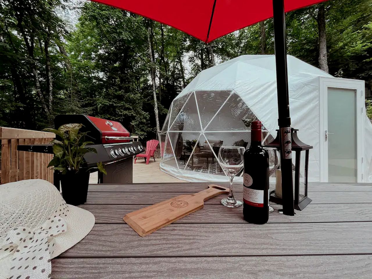 Ravine Dome Surrounded By Nature and Overlooking the Mississippi River in Ompah, Ontario