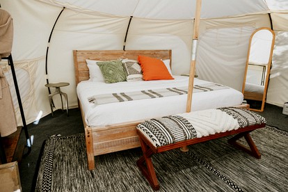 Wonderful Bell Tent Rental in Spicewood, Texas, for Intimate Getaways with your Special Someone photo 2