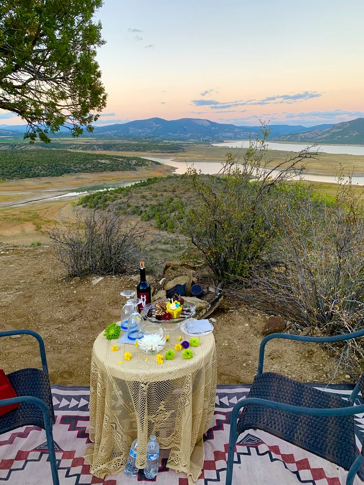 Beautiful Bell Tent for Romantic Escapes Under the Beautiful New Mexico Skies