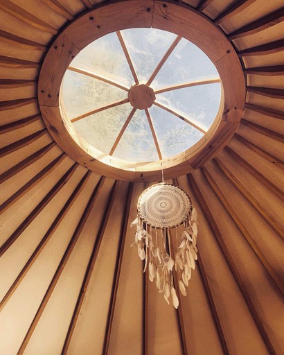 Yurts (Spain, Arbúcies, Catalonia)