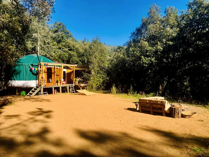 Yurts (Spain, Arbúcies, Catalonia)