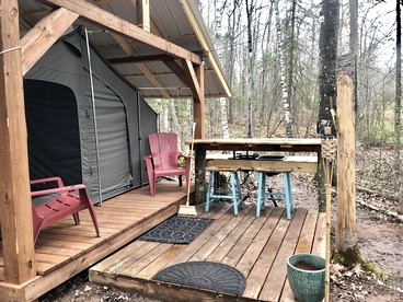 Unique Glamping Getaway in Bayfield, Perfect for Outdoor Adventures and Sailing Lovers in Wisconsin!