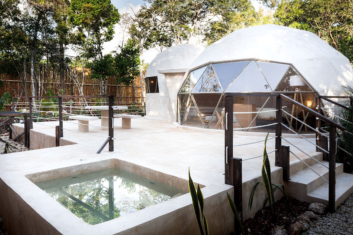 Dome in the Midst of the Mayan Jungle for Spiritual Retreats in Quintana Roo