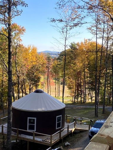 Yurts (United States of America, Hillsville, Virginia)