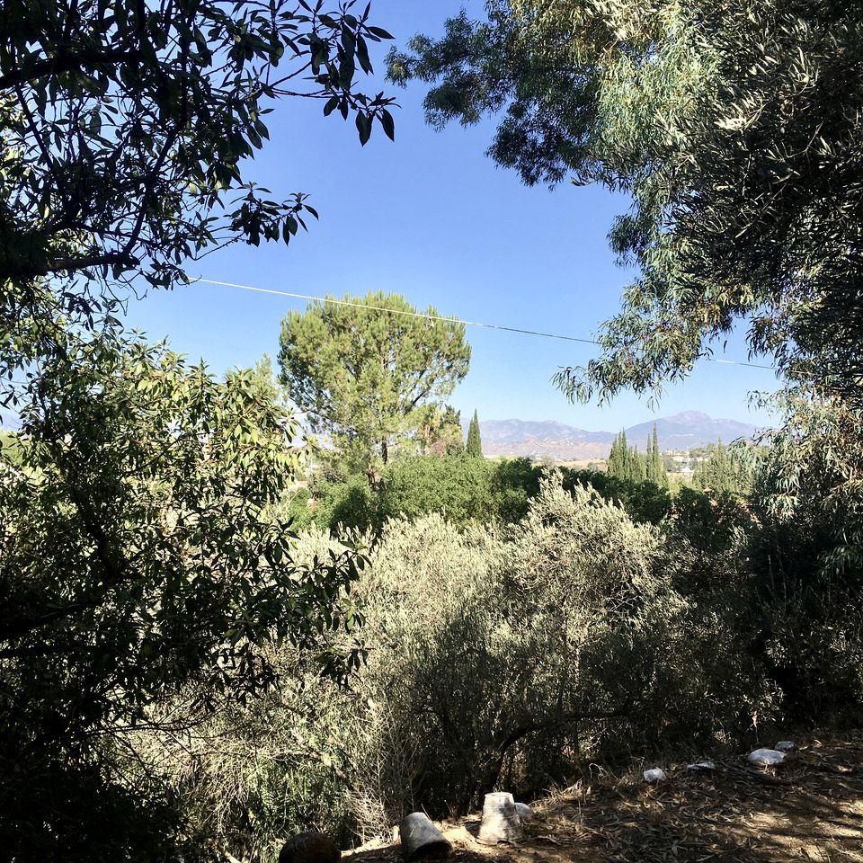 Rustic Bell Tent in Cártama for Glamping Vacations in Southern Spain