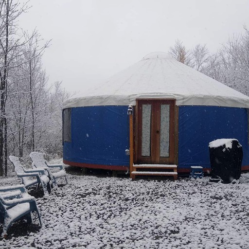 Yurts (United States of America, Stockton Spring, Maine)