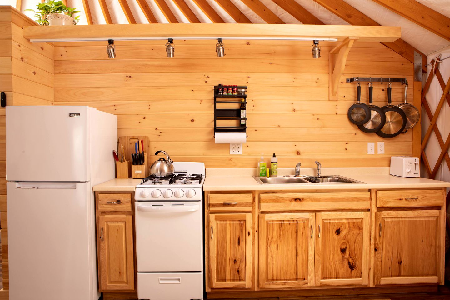 Bluebird yurt