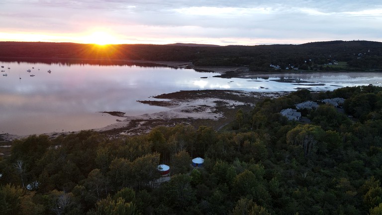 Yurts (United States of America, Stockton Spring, Maine)