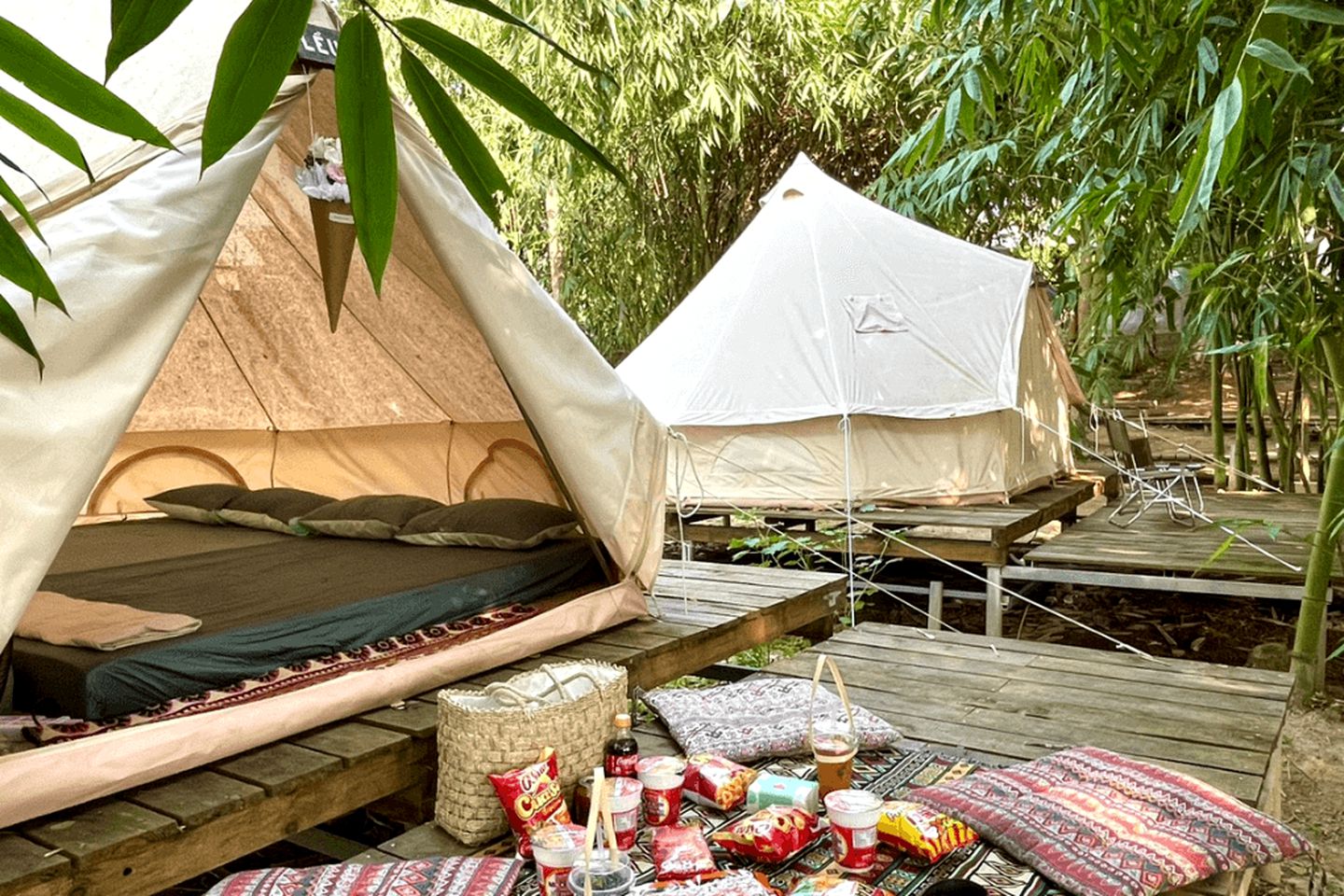 Disconnect and Recharge at this Picturesque Bell Tents in Vietnam