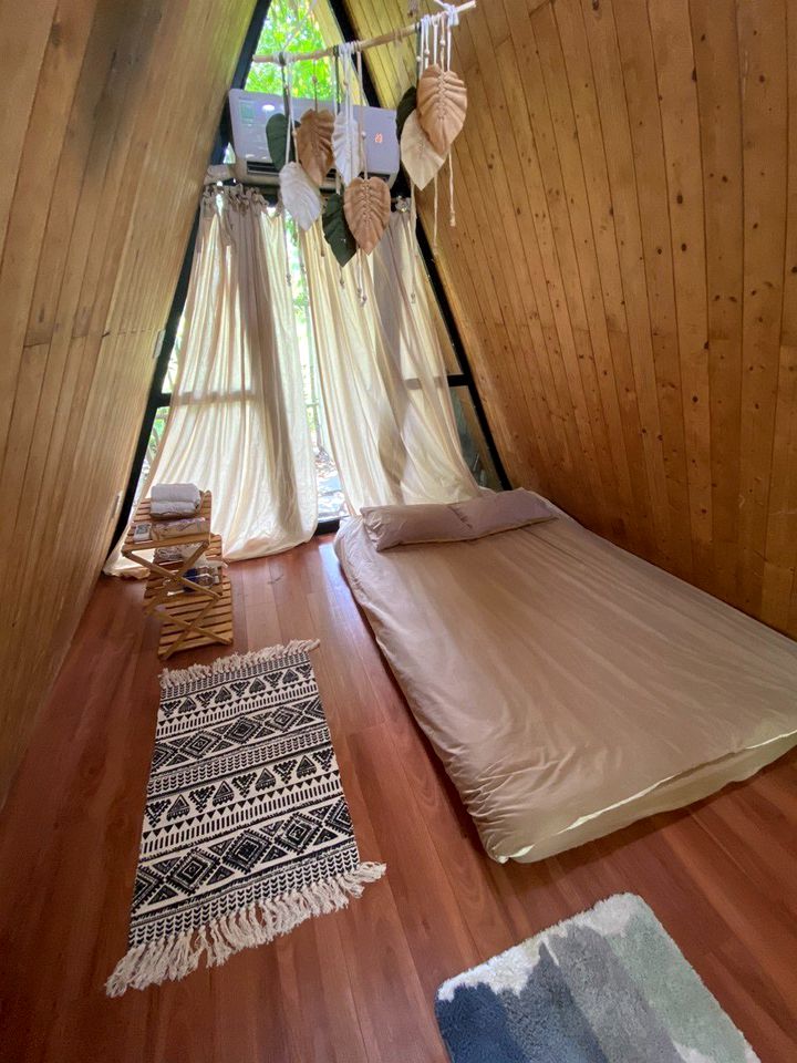 Off-Grid A-Frame Cabins Ideal for Two in Vietnam