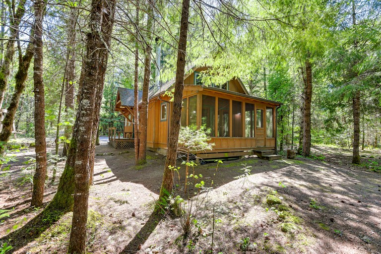 Cabins (United States of America, McKenzie Bridge, Oregon)