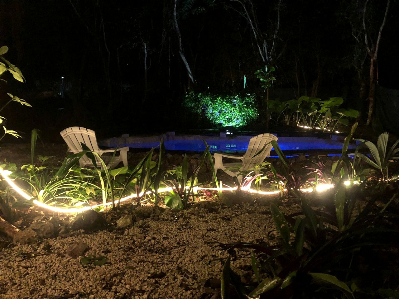 Intimate Romantic Bell Tents with Outdoor Pool in Mexico