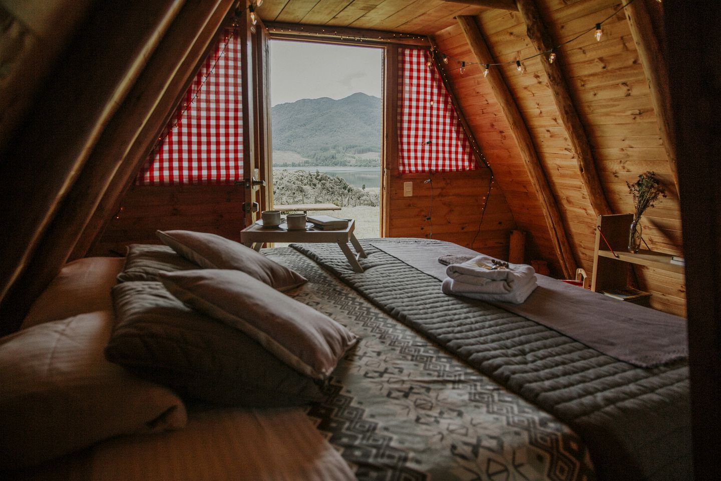 Classic Lofted A-Frames Idyllic for a Relaxing Getaway in Colombia