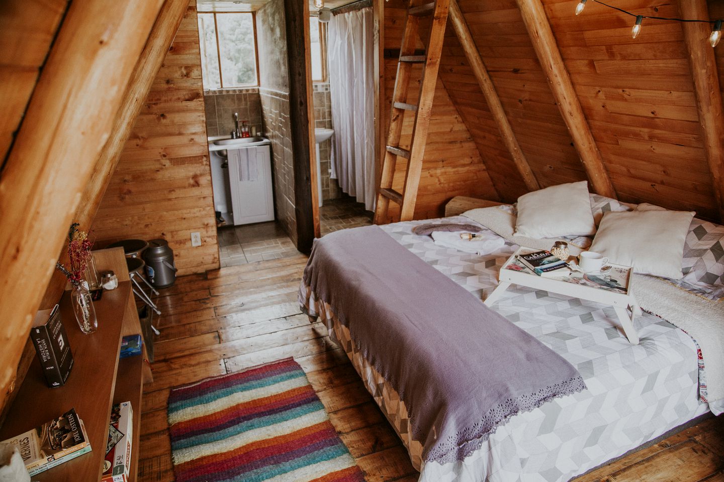 Classic Lofted A-Frames Idyllic for a Relaxing Getaway in Colombia