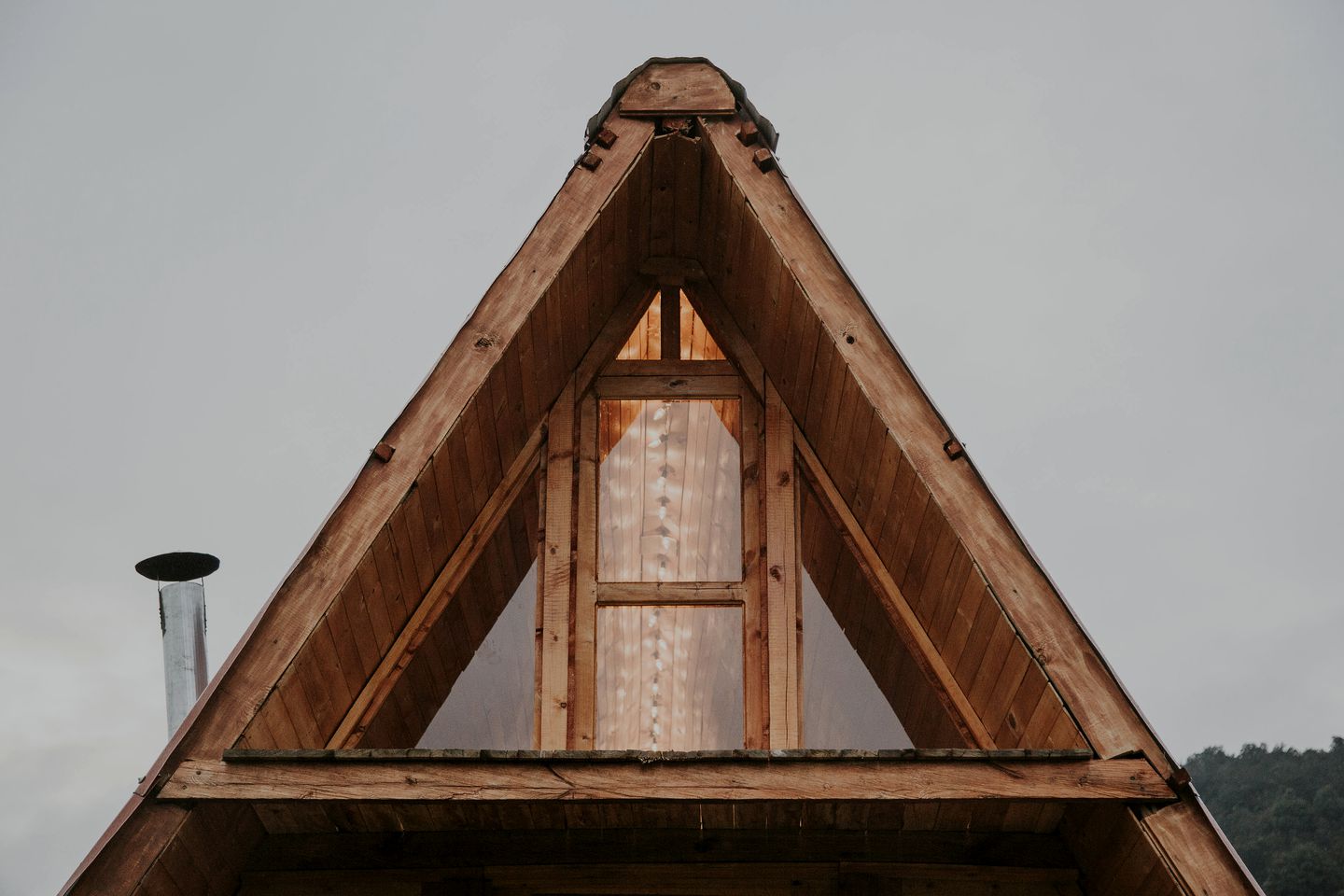 Wooden Lofted A-Frame Cabin Incredible for a Couples Retreat in Colombia