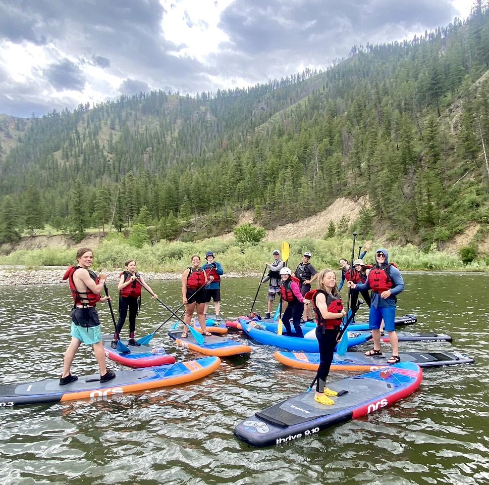 Glamping on the Banks of the Salmon River in this Spacious Safari Tent in Idaho