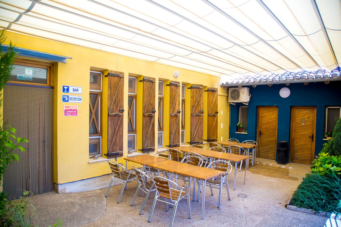 Remodeled Desert Caves at the Foot of a National Park near Zaragoza, Spain