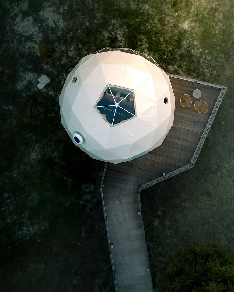 Amazing Dome with Sauna, Jacuzzi and Breathtaking Landscape in Italy