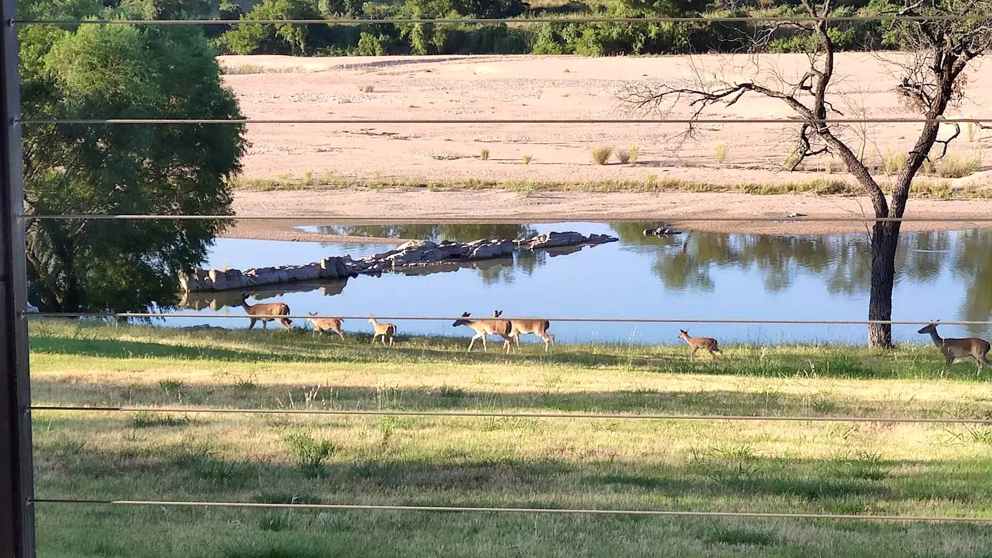 Amazing Glamping Vacations in this Riverside Cottage in Llano, Texas