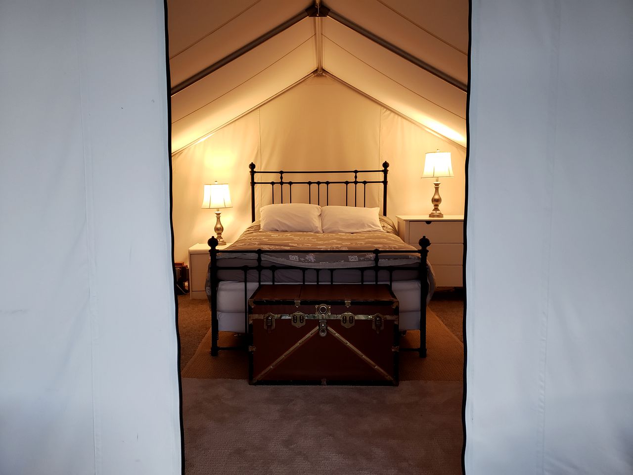 Gorgeous Glamping Tent in Alberta, Canada, Perfect for a Weekend Getaway