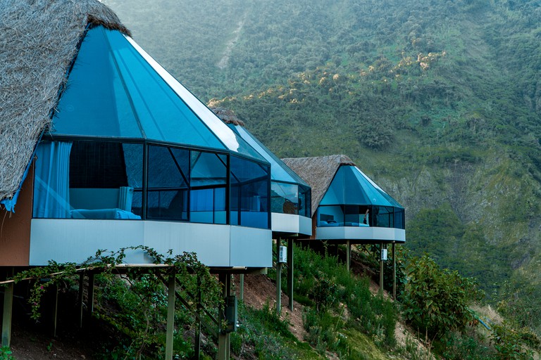 Cabins (Peru, Santa Teresa District, Cusco)