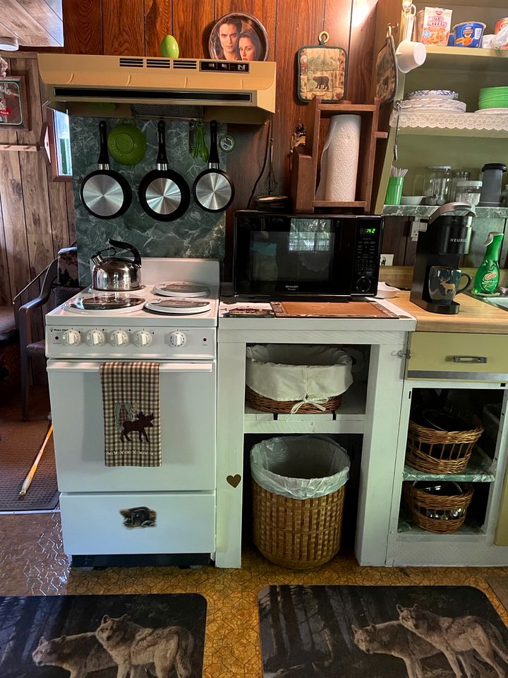 Glamping in the Eclipse Cabin in Forks, Washington, Home of the Twilight Saga