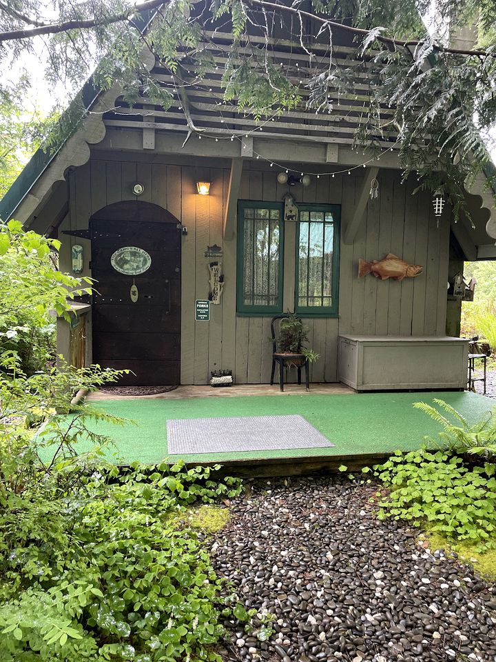 Glamping in the Eclipse Cabin in Forks, Washington, Home of the Twilight Saga