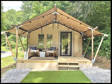 Unique Glamping Getaway in this Spacious Tented Cabin in Sevierville, TN - Photo 3