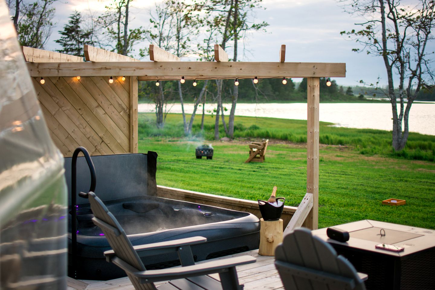 Luxury Domes Overlooking Beautiful Pomquet Beach in Nova Scotia