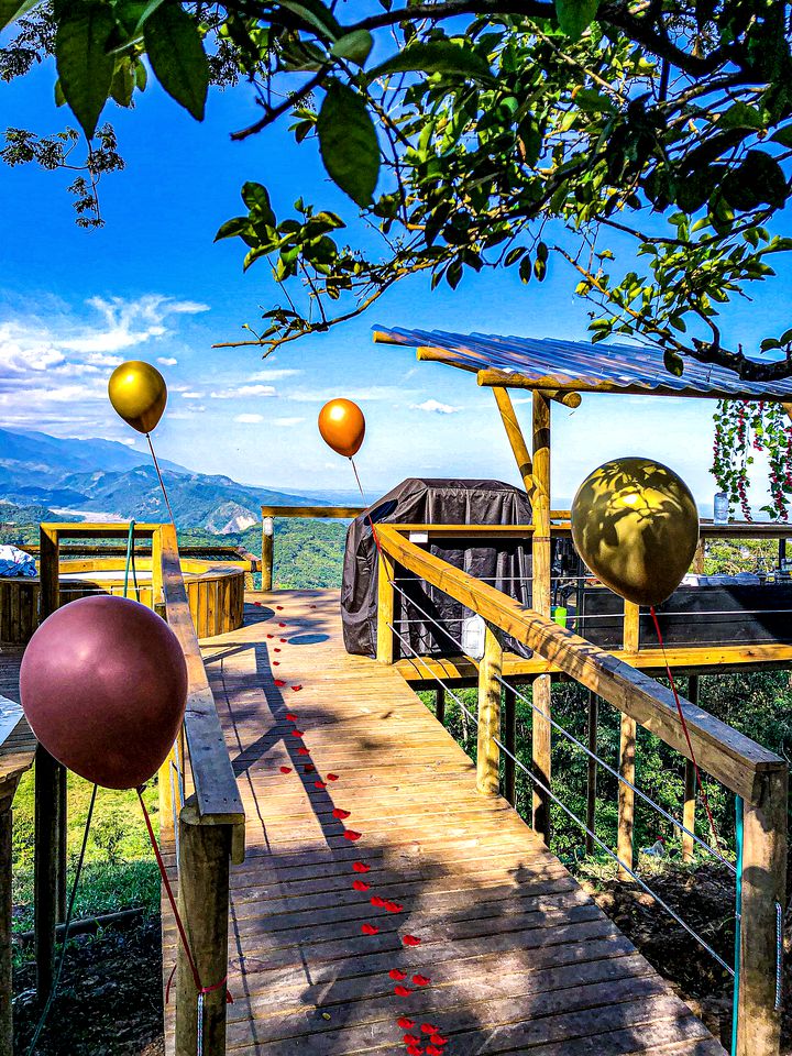 Glamping Vacation in the Mountains in Villavicencio, Colombia, Perfect for Romantic Escapes