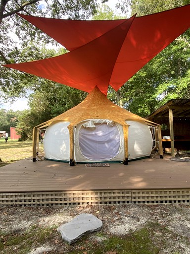 Beautiful Cozy Bell Tent with Equipped Private Yard and Outdoor Shower in New Jersey