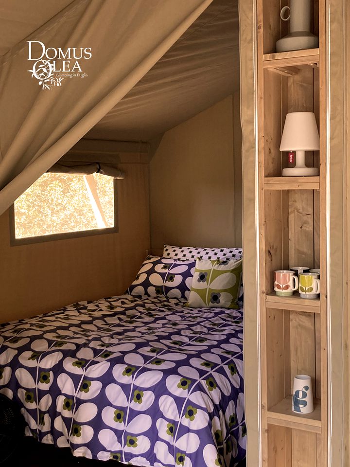 Idyllic Equipped Safari Tents Incredible for a Romantic Couple Retreat in Italy