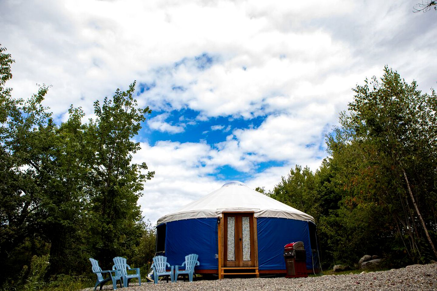 Tranquil Beach Getaways in Stockton Springs, in Yurt Rentals Nestled Along the Maine Coast