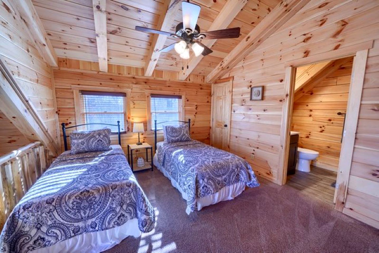 Family-Friendly Getaways to this Rustic Log Cabin in Logan, Ohio