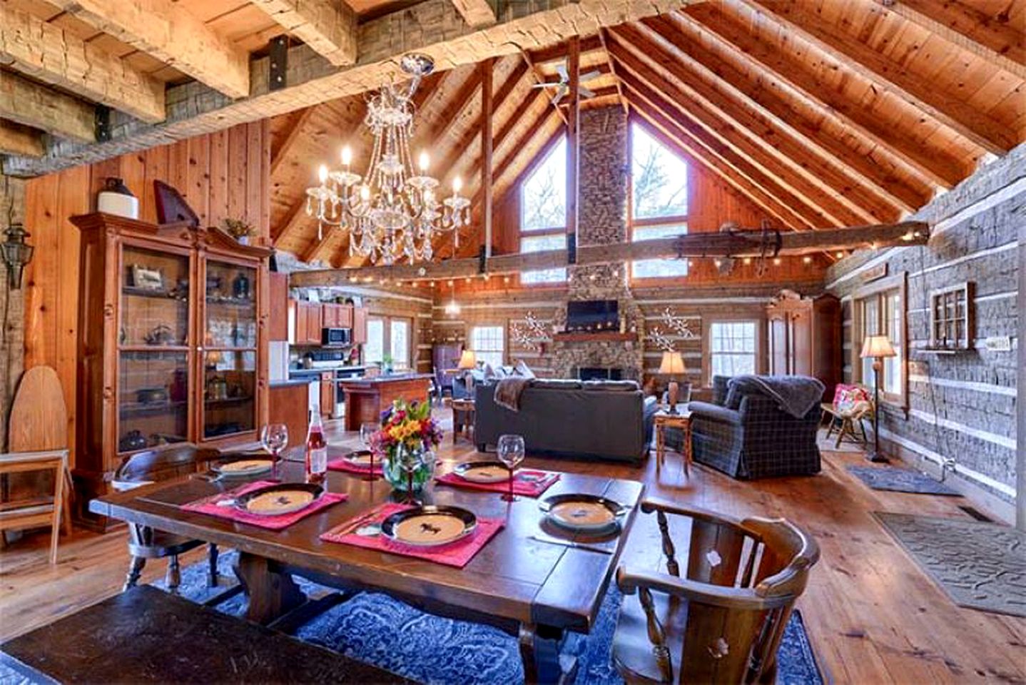 Rustic Log Cabin Rental in Logan, Ohio, for Dreamy Glamping Stays in Hocking Hills