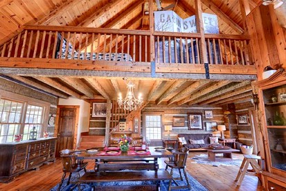 Rustic Log Cabin Rental in Logan, Ohio, for Dreamy Glamping Stays in Hocking Hills photo 5