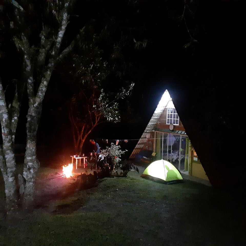 A Frame Cabin for a Unique Eco Glamping Experience with Natural Pool and Jacuzzi, Nocaima, Colombia