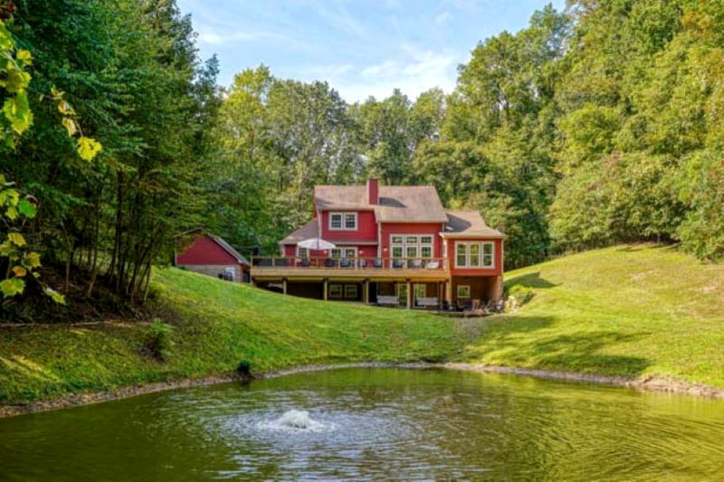 Amazing Family Adventures at this Lovely Logan Rental with Fire Pit and Catch-and-Release Pond