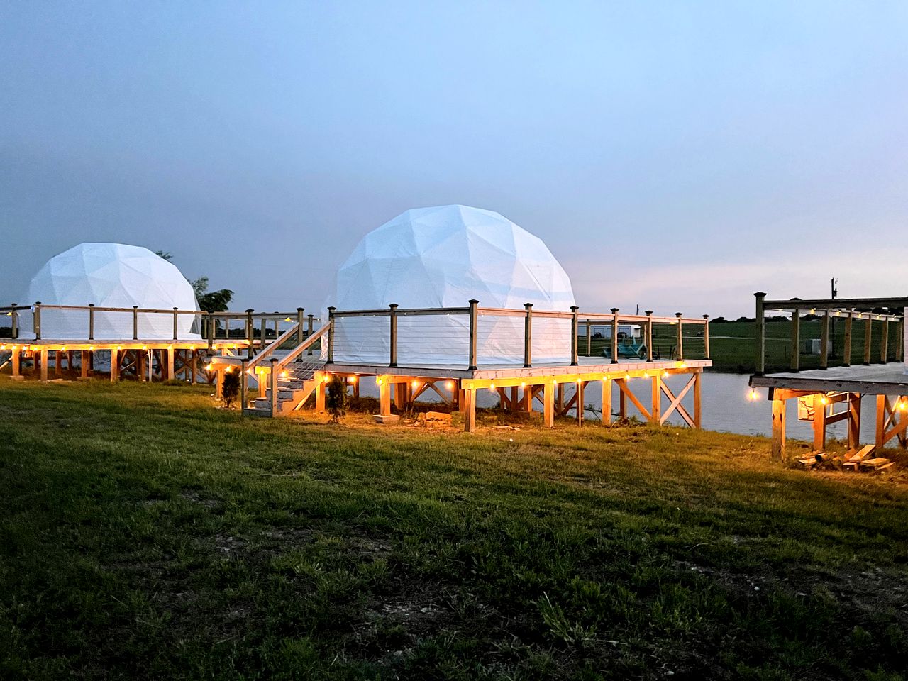 Best Texas Glamping in this Stunning Dome Rental in Rogers, Bell County