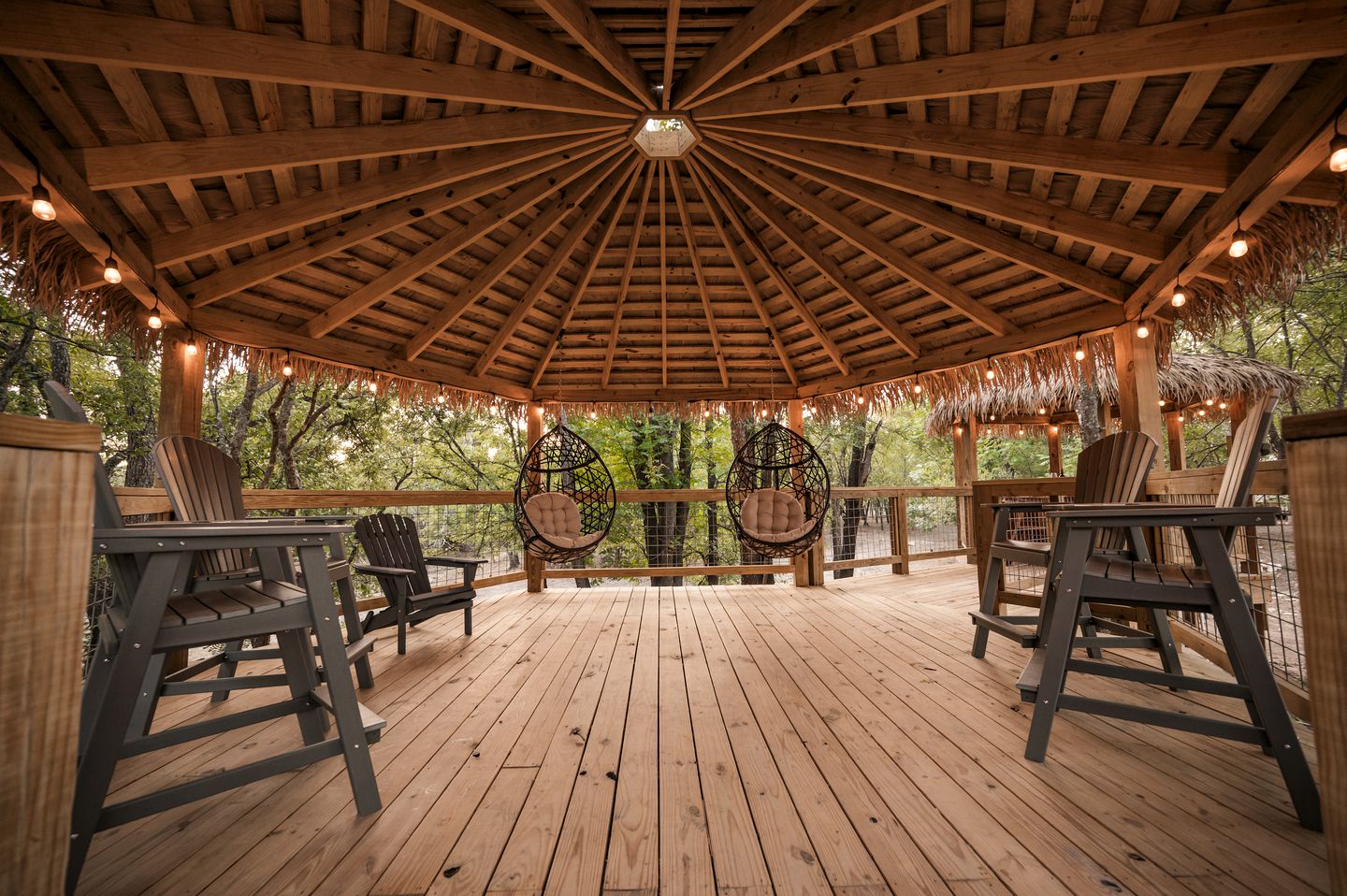 Luxury Glamping Yurt with Hot-Tub on the Medina River Bandera, Texas