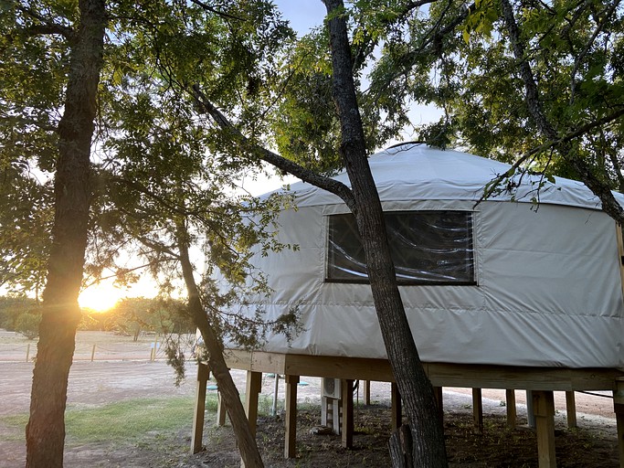 Yurts (United States of America, Bandera, Texas)