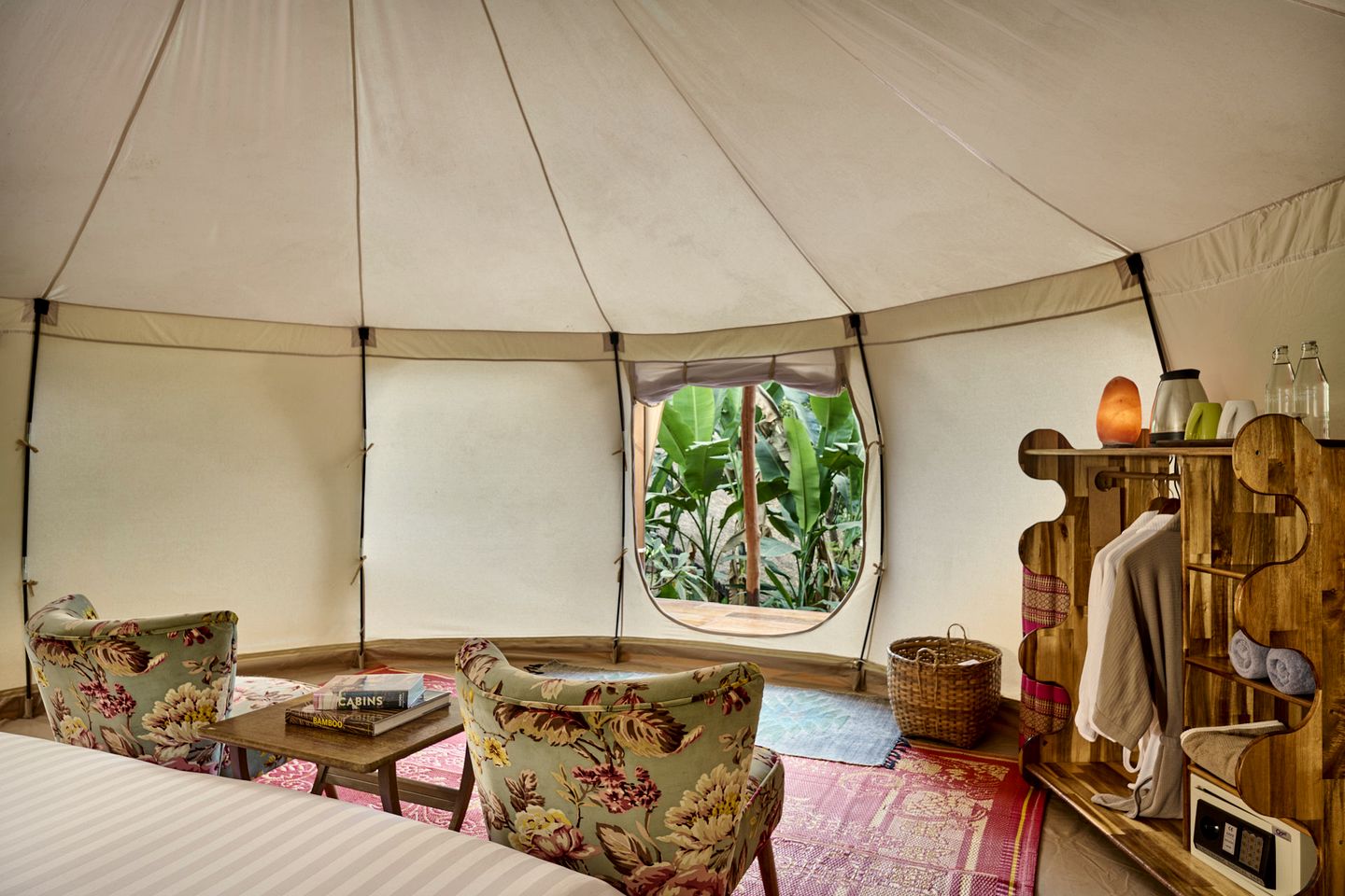 Spectacular Bell Tents Perfect for a Couples Retreat in Laos
