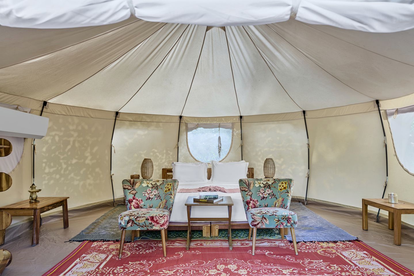 Spectacular Bell Tents Perfect for a Couples Retreat in Laos