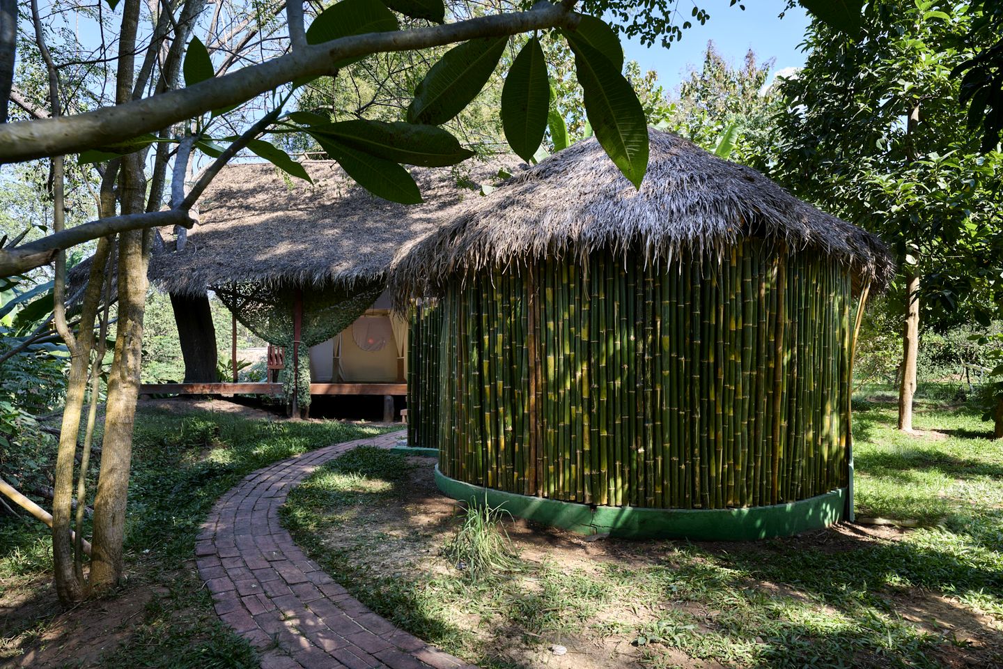 Spectacular Bell Tents Perfect for a Couples Retreat in Laos