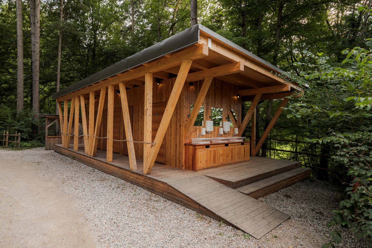 Charming Bell Tent For Outdoor Family Fun in the Slovenian Wilderness