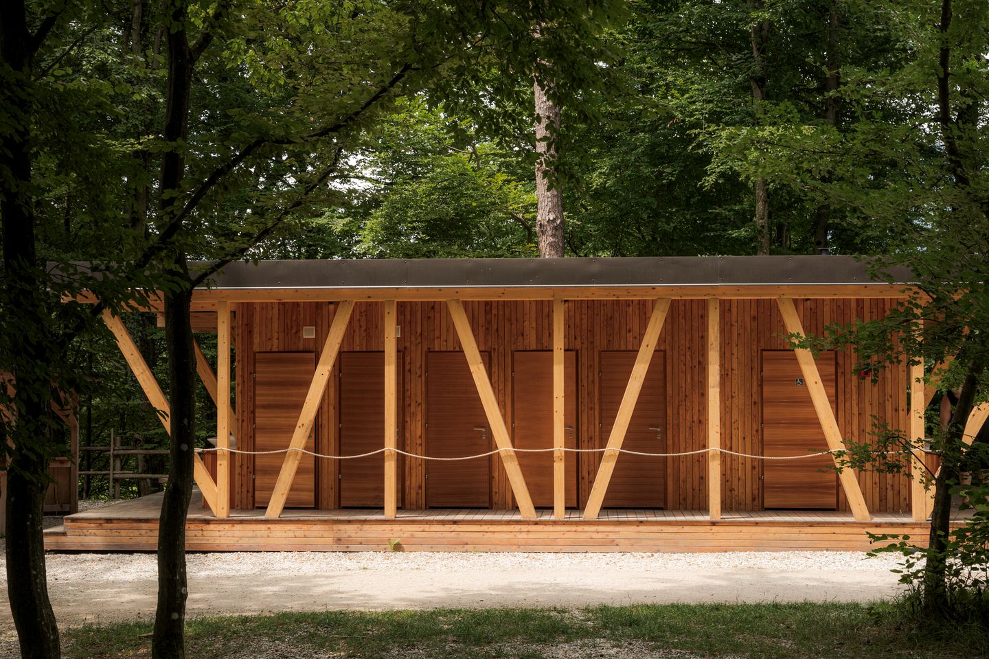 Charming Bell Tent For Outdoor Family Fun in the Slovenian Wilderness