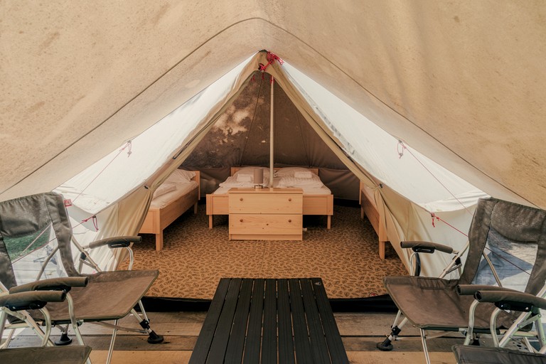 Bell Tents (Slovenia, Mozirje, North East Slovenia)