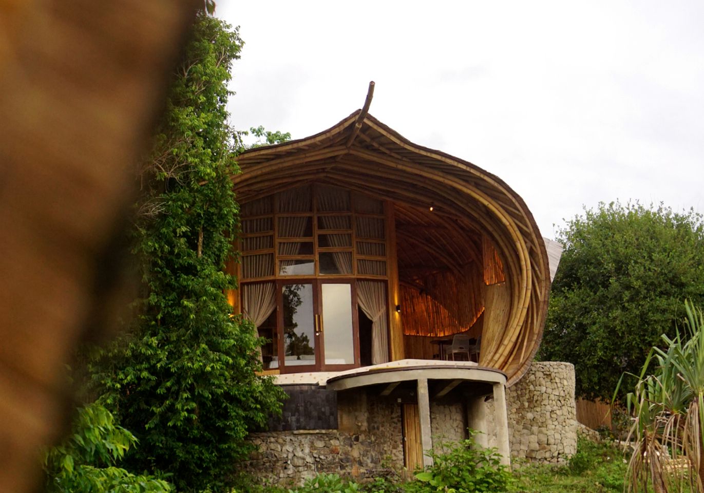 Bamboo Eco Lodge with Beach View For a Unique Hideaway in the Breathtaking Island of Sumbawa, Indonesia