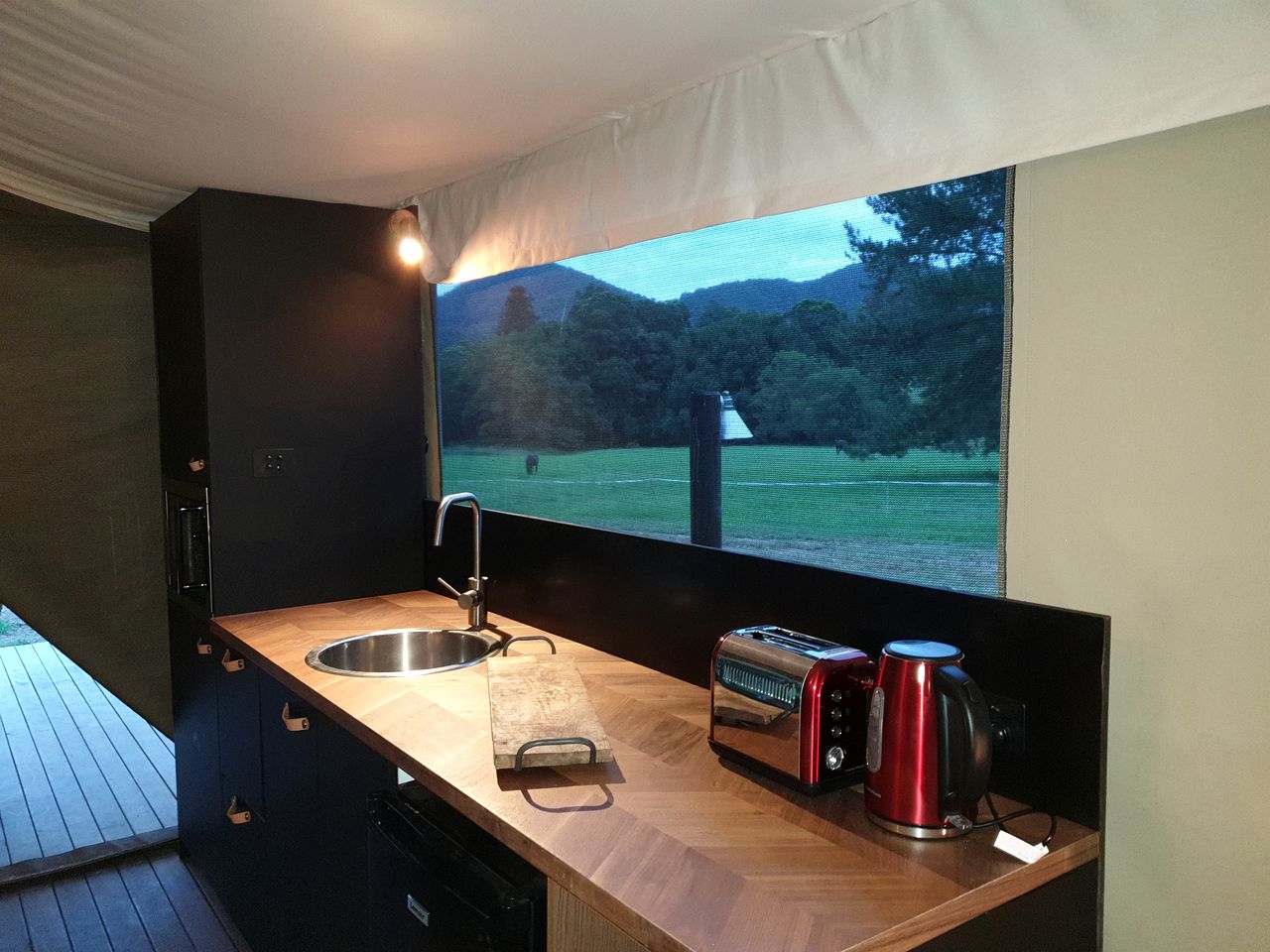 Kalahari Safari tent in Obi Obi, Queensland